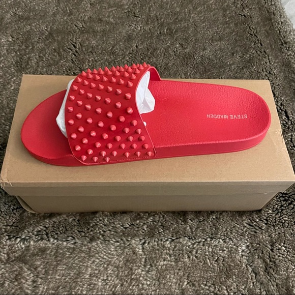 Steve Madden Spiked Slides - Picture 5 of 10